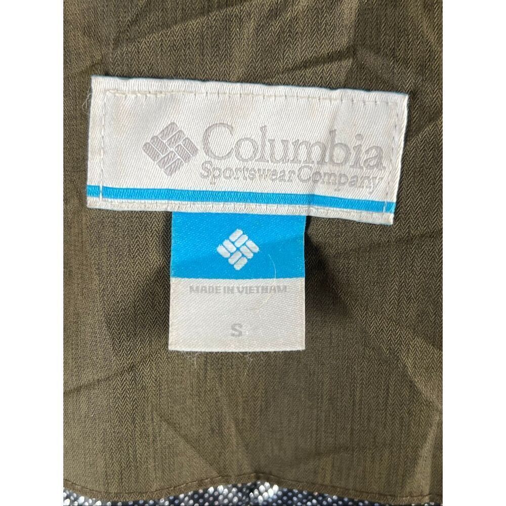 Columbia Woman's S Suttle Mountain Long Insulated Jacket Olive Green Omni-Heat - Picture 9 of 11